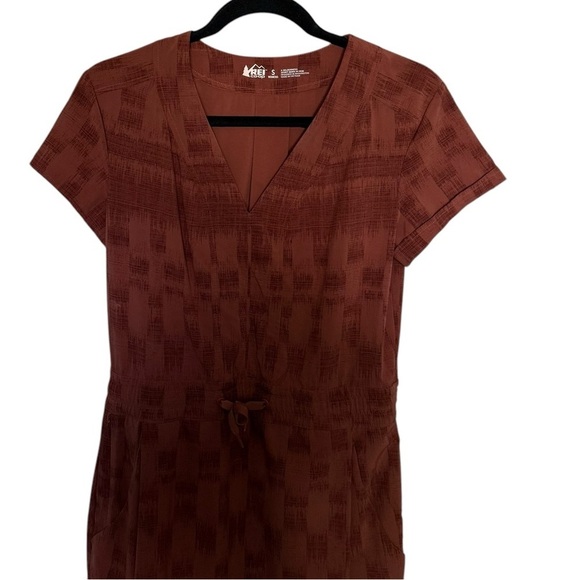 REI aoraki orange travel dress - Picture 3 of 7